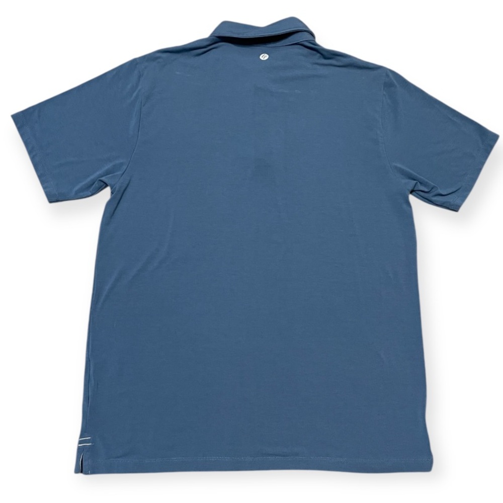 Men's Free Fly Flex Polo Shirt Blue Size Medium - Picture 6 of 7